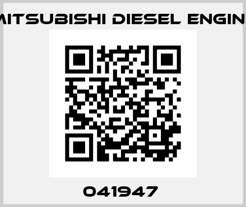 041947  Mitsubishi Diesel Engine