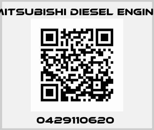 0429110620  Mitsubishi Diesel Engine