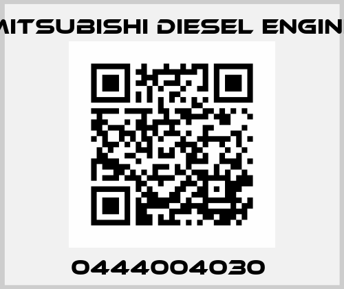 0444004030  Mitsubishi Diesel Engine