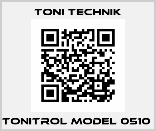Tonitrol Model 0510  Toni Technik