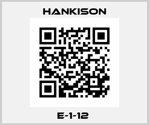 E-1-12  Hankison