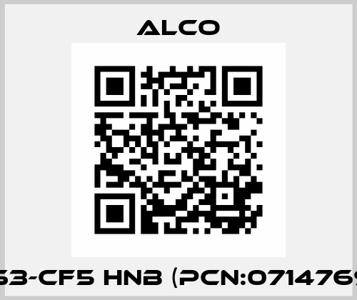 PS3-CF5 HNB (PCN:0714769)  Alco