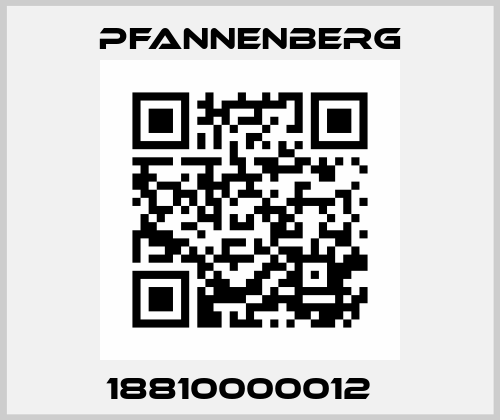 18810000012   Pfannenberg