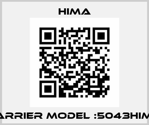 BARRIER MODEL :5043HIMA Hima