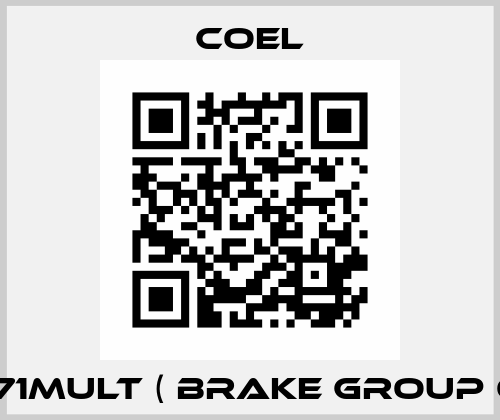GRFR71MULT ( brake group only ) Coel