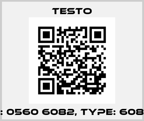 P/N: 0560 6082, Type: 608-H2 Testo