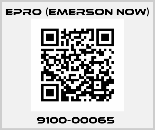 9100-00065  Epro (Emerson now)