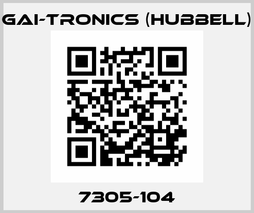 7305-104 GAI-Tronics (Hubbell)