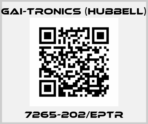 7265-202/EPTR GAI-Tronics (Hubbell)