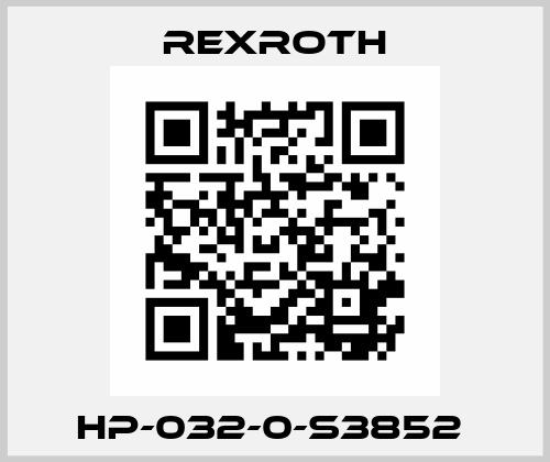HP-032-0-S3852  Rexroth