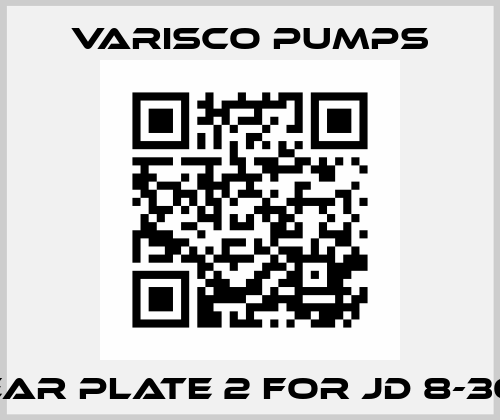 WEAR PLATE 2 for JD 8-300  Varisco pumps