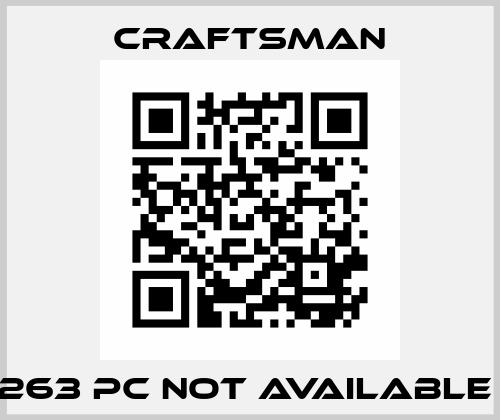 263 PC not available  Craftsman