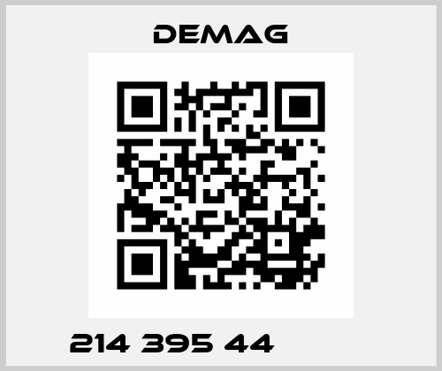 214 395 44           Demag