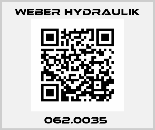 062.0035  Weber Hydraulik