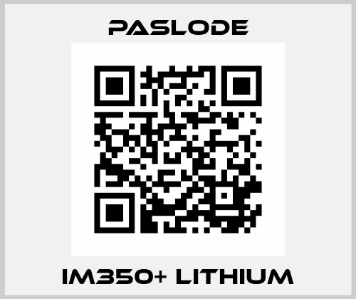 IM350+ LITHIUM Paslode