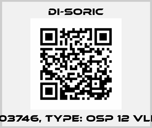 p/n: 203746, Type: OSP 12 VLF-IBSL Di-Soric