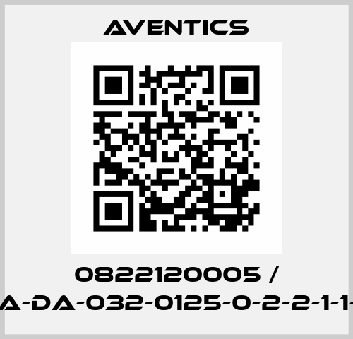 0822120005 / PRA-DA-032-0125-0-2-2-1-1-1-B Aventics
