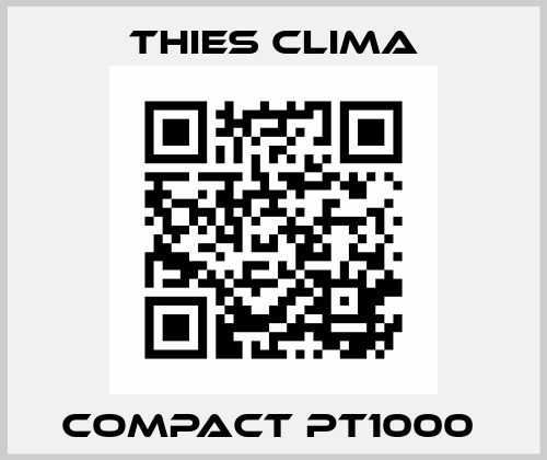 Compact pt1000  Thies Clima