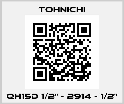 QH15D 1/2" - 2914 - 1/2" Tohnichi