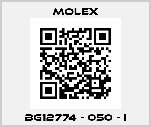 BG12774 - 050 - I Molex