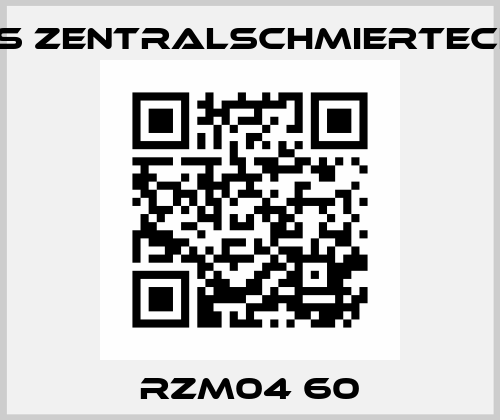 RZM04 60 Rebs Zentralschmiertechnik