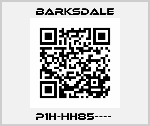 P1H-HH85----  Barksdale