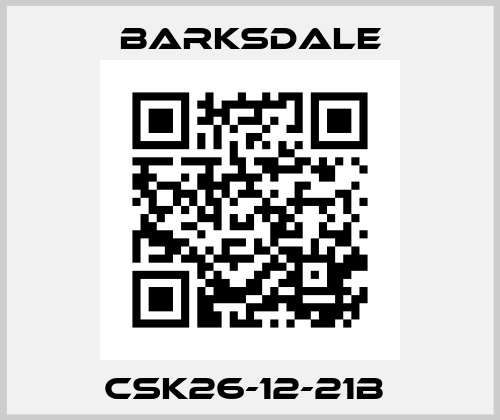 CSK26-12-21B  Barksdale