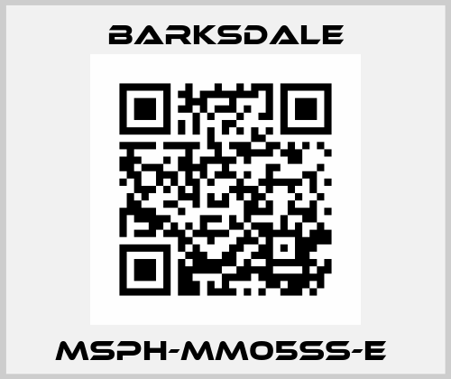 MSPH-MM05SS-E  Barksdale