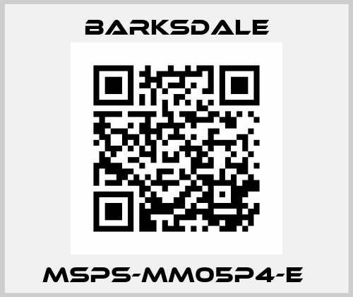 MSPS-MM05P4-E  Barksdale