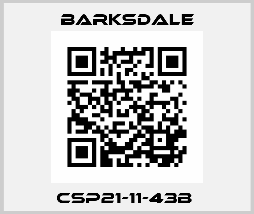 CSP21-11-43B  Barksdale