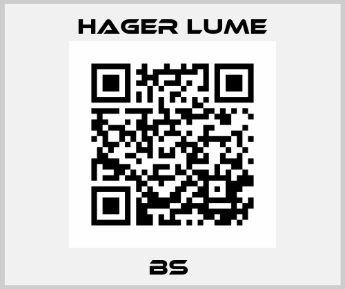 BS  HAGER LUME