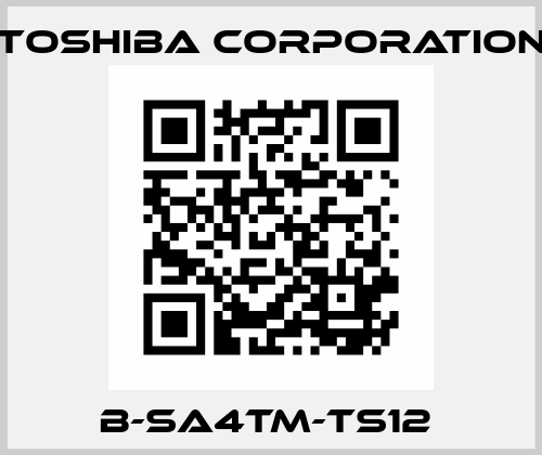 B-SA4TM-TS12  TOSHIBA CORPORATION