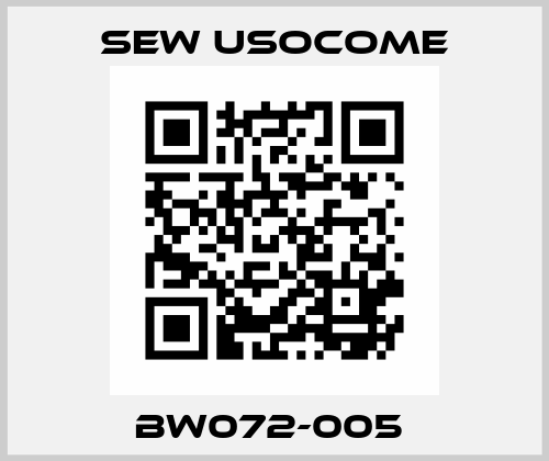 BW072-005  Sew Usocome