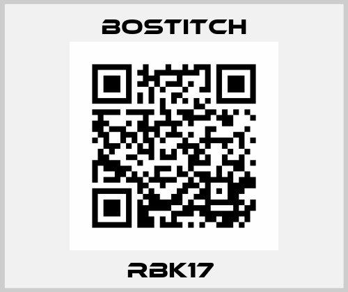 RBK17  Bostitch