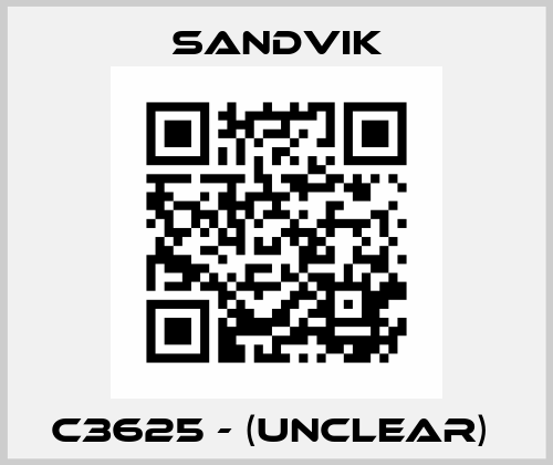 C3625 - (UNCLEAR)  Sandvik