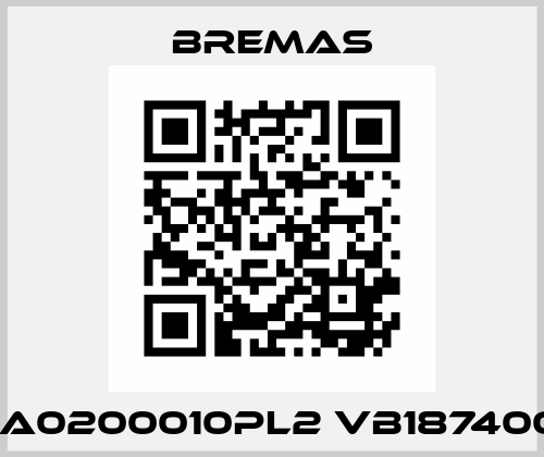 CA0200010PL2 VB187400  Bremas