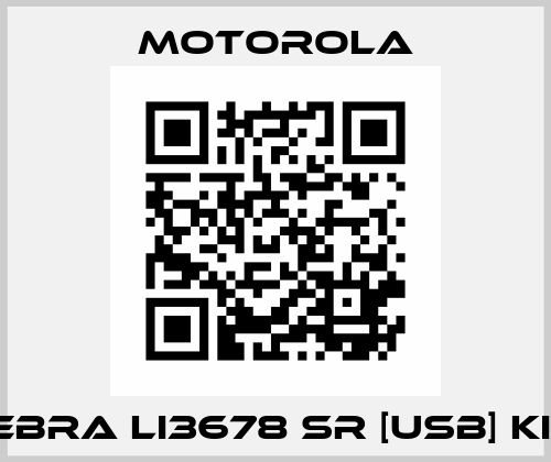 Zebra LI3678 SR [USB] Kit  Motorola