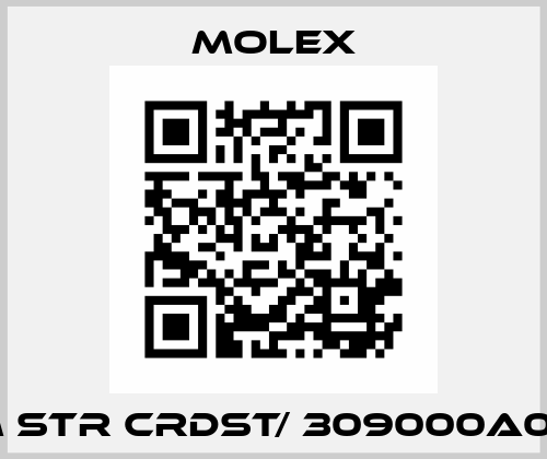 9P FM Str Crdst/ 309000A01F400 Molex