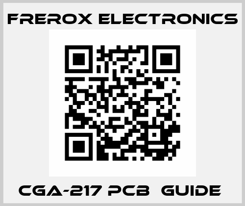 CGA-217 PCB  GUIDE  Frerox Electronics