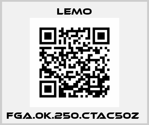 FGA.0K.250.CTAC50Z  Lemo