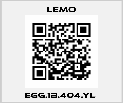 EGG.1B.404.YL  Lemo
