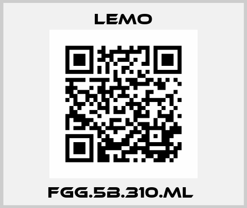 FGG.5B.310.ML  Lemo