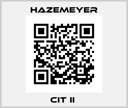 CIT II  Hazemeyer