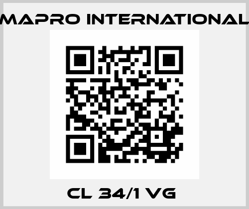 CL 34/1 VG  MAPRO International