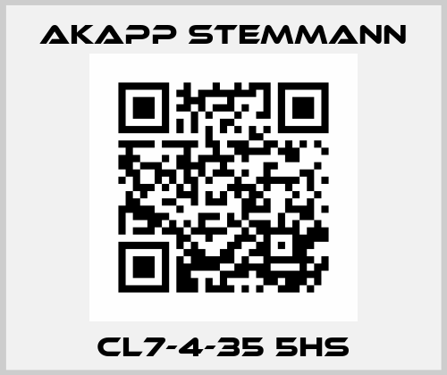 CL7-4-35 5HS Akapp