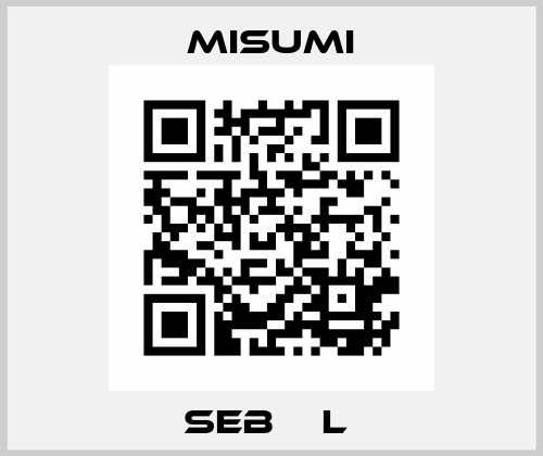 SEB□□L  Misumi
