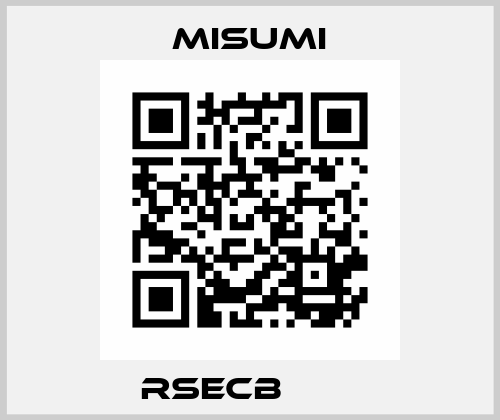 RSECB□□Ｈ  Misumi