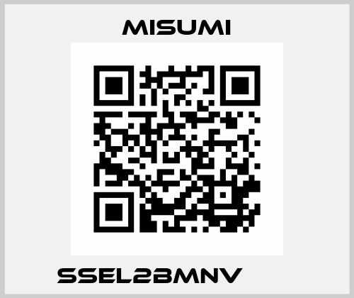 SSEL2BMNV□□Ｈ  Misumi