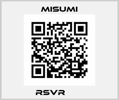 RSVR□□Ｈ  Misumi