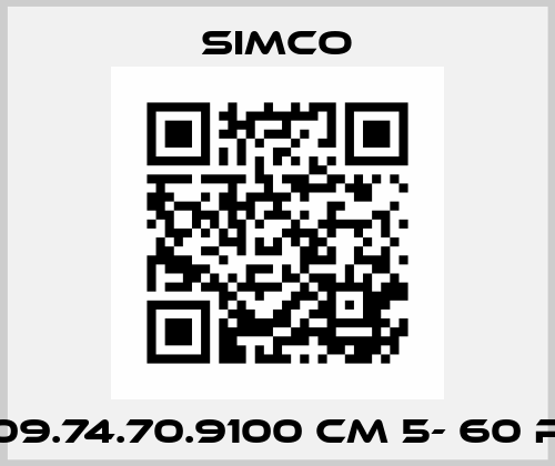 09.74.70.9100 CM 5- 60 P Simco